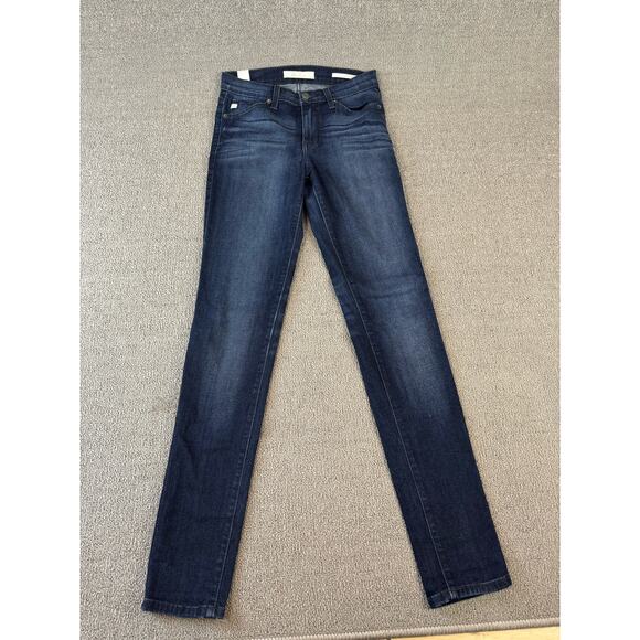 KanCan Premier Jeans Skinny Dark Wash Mid Rise Size 26 - Picture 1 of 9